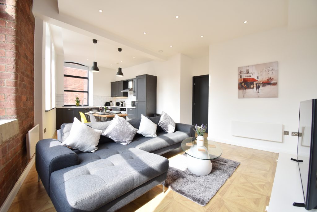 Brooklyn Suite Living Room apartments to rent leeds